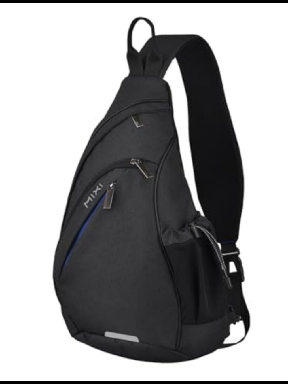 mixi Sling Bag Men Backpack One Shoulder Crossbody USB Port Hiking Travel